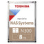 Toshiba N300 8TB NAS Hard Drive 7200RPM – HDWG780EZSTAU