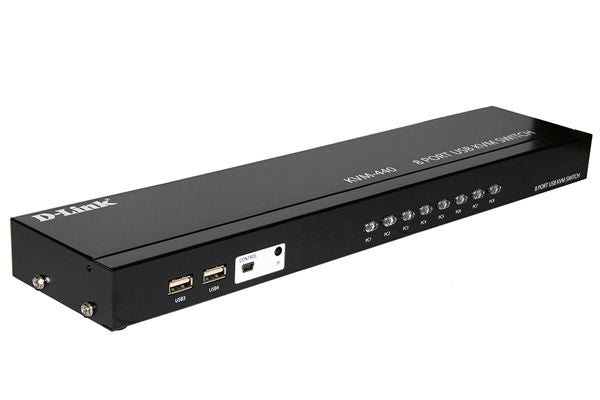 D-Link 8-Port PS2 USB Combo KVM Switch (KVM-440)