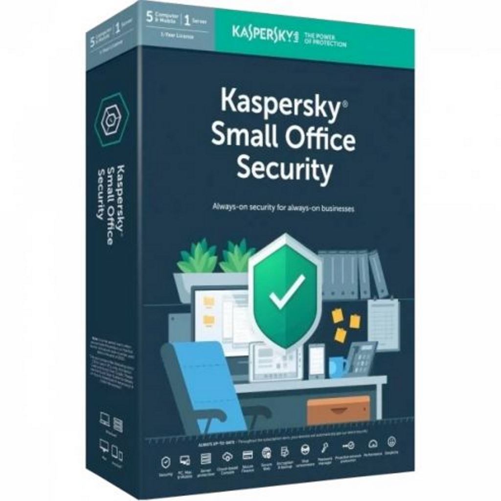 Kaspersky Small Office Security (5 Desktops + 1 Server)