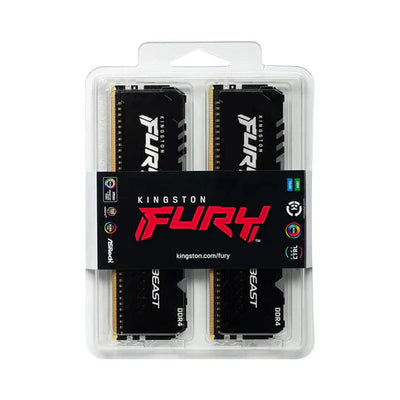 Kingston Fury Beast RGB 64GB (2x32 GB) DDR4 3600MHz Kit