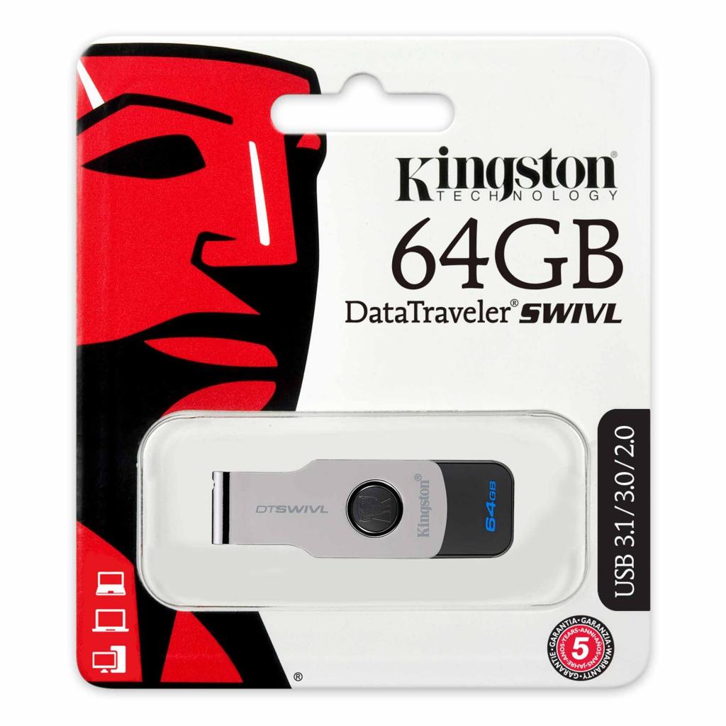 Kingston 64GB Flash DTSWIVL/64 USB 3.0