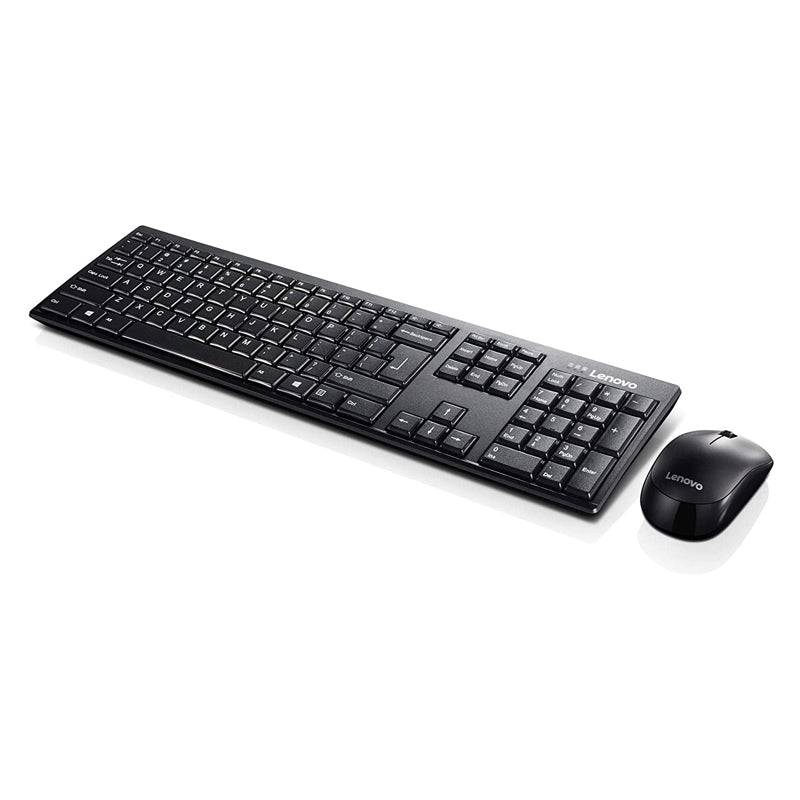 Lenovo 100 Wireless Keyboard and Mouse Combo-1000dpi-Black-GX30S99500