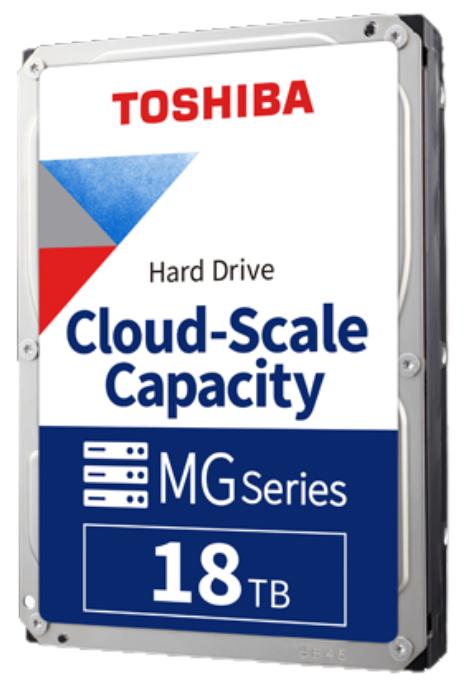 Toshiba Enterprise 18TB 3.5" Sata 512e 7200RPM Hard Drive (MG09ACA18TE)