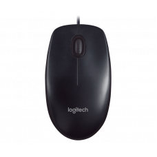 Logitech Wired Mouse M90 Black USB
