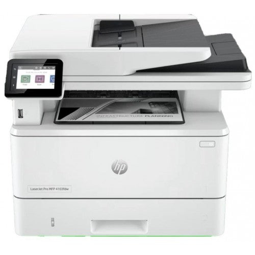 HP LaserJet Pro MFP 4103fdw - 40ppm / 1200dpi / A4 / USB / LAN / Wi-Fi / FAX / Mono Laser - Printer