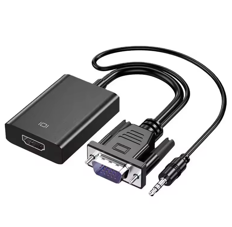 Cable VGA Male to HDMI Female Adapter
