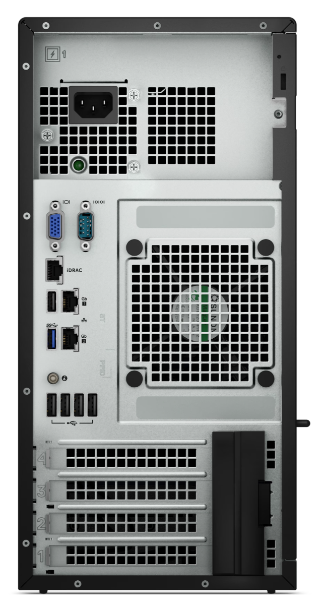 DELL PowerEdge T150 (Intel Xeon E-2314 2.8Ghz 4Core، ذاكرة وصول عشوائي UDIMM سعة 16 جيجابايت، قرص ثابت سعة 1 تيرابايت بدقة 7.2 كيلو بايت، ضمان لمدة 3 سنوات)