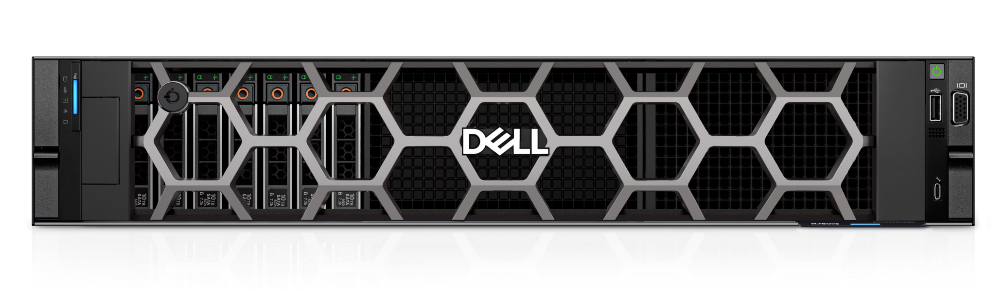 Dell PE Server R760xs Xeon Silver 4410Y 2G 12C,16GB D4 RAM,2.4TB HDD 10K,Dual PS 2x700W,3YR