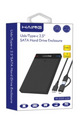 HAING USB Type-c 2.5" SATA Hard Drive Enclosure(HI-0259-U3H)