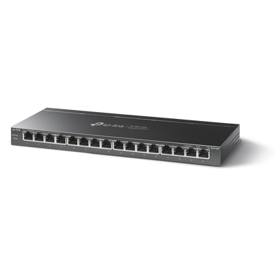 TP-Link TL-SG116P 16-Port Gigabit Desktop Switch with 16-Port PoE+