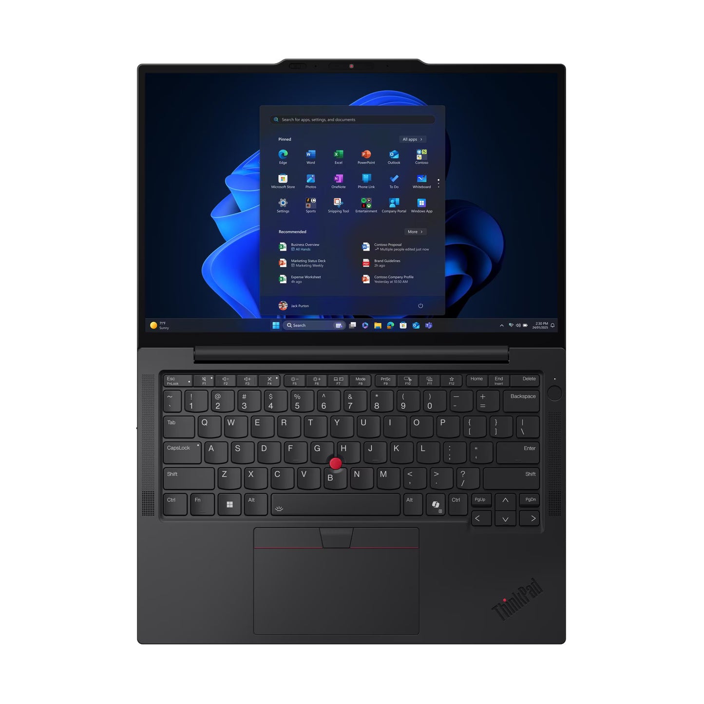 Lenovo ThinkPad X13 G6 Laptop - Ultra 7-255U / 16GB RAM / 512GB SSD / 13.3″ Touch Display / Win 11 Pro / 3YR