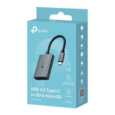 TP-Link UA430C USB Type-C to SD & microSD 3.0 Card Reader