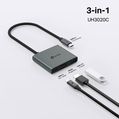 TP-Link UH3020C USB-C 3-in-1 Hub with 4K HDMI