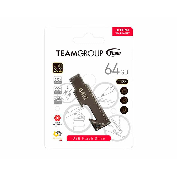 64GB Teamgroup T-Force T 183USB 3.2 Gen1 Flash Drive