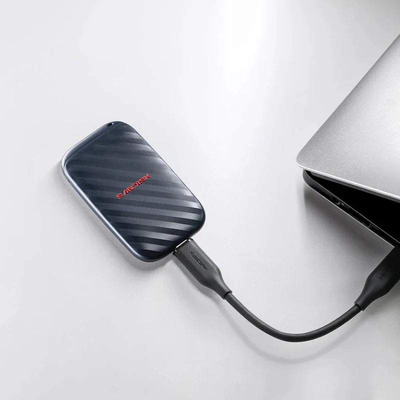 SanDisk Portable Drive SSD-1TB / Up to 600MBs/USB-C 3.2 Gen 2/External SSD
