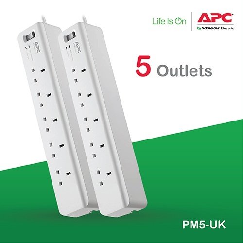 APC Essential SurgeArrest 5 outlets 230V UK (PM5-UK)
