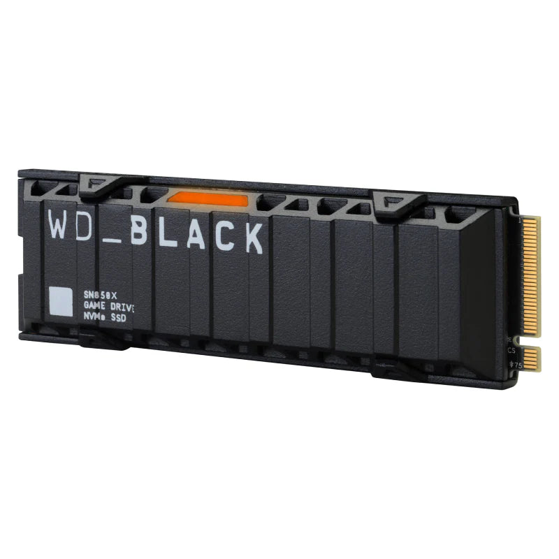 WD Black SN850X 2TB NVMe Gen4 SSD with Heatsink – Up to 7300MB/s for PlayStation 5 (WDS200T2XHE)