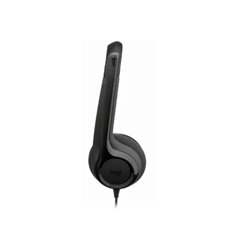 Logitech H390 USB Computer Headset - Wired USB-C / Black