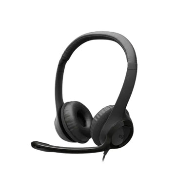 Logitech H390 USB Computer Headset - Wired USB-C / Black