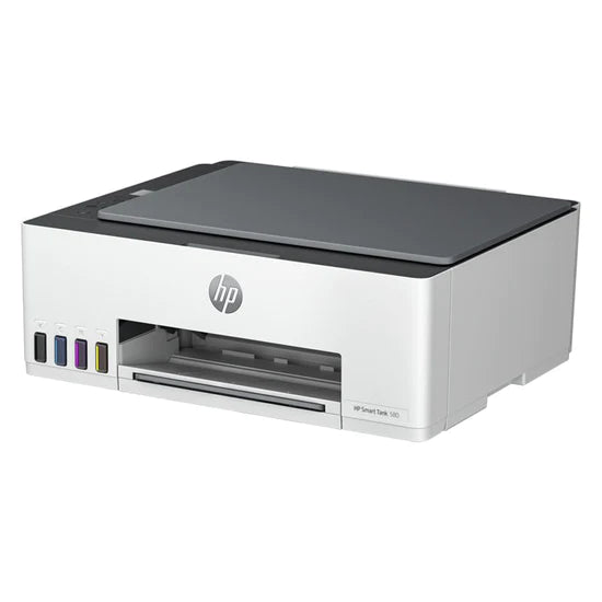 HP Smart Tank 580 AIO - 12ppm / 4800dpi / A4 / USB / Wi-Fi / Bluetooth / Color Inkjet - Printer