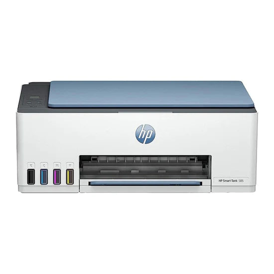 HP Smart Tank 585 AIO - 12ppm / 4800dpi / A4 / USB / Wi-Fi / Bluetooth / Color Inkjet - Printer