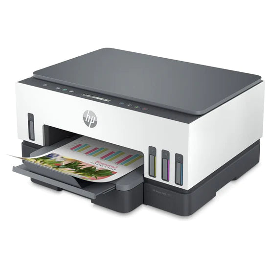 HP Smart Tank 720 AIO - 15ppm / 4800dpi / A4 / USB / Wi-Fi / Bluetooth / Color Inkjet - Printer