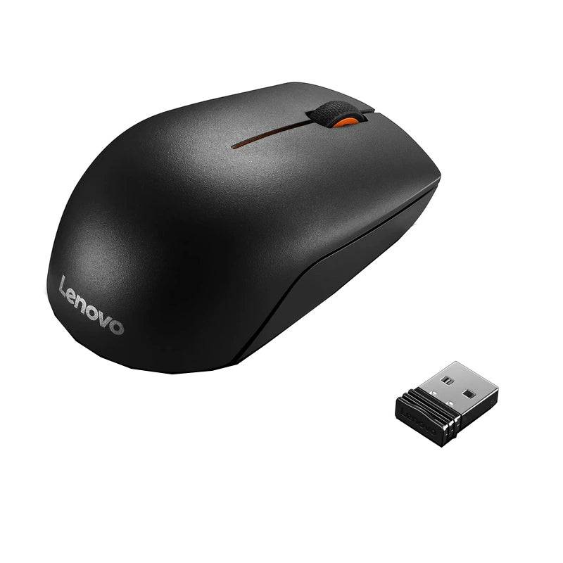 Lenovo 300 Wireless Compact Mouse - 2.40GHz / Black - Mouse-GX30K85315