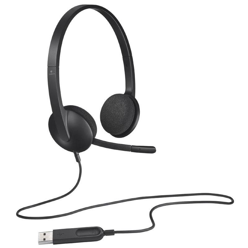 Logitech USB Headset H340 with Noise Cancelling Mic