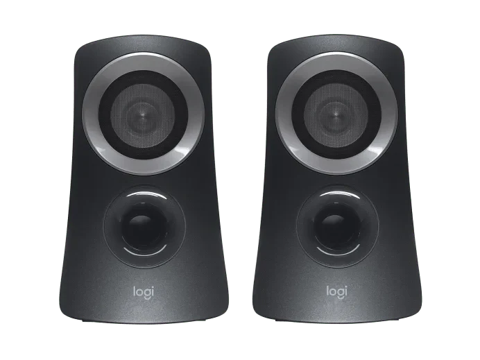 Logitech Z313 Speaker System With Subwoofer 2.1-Black