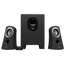 Logitech Z313 Speaker System With Subwoofer 2.1-Black