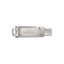 SanDisk 64GB Ultra Dual Drive Luxe USB-TYPE-C Upto 400MB/s-SDDDC4-064-G46,Silver