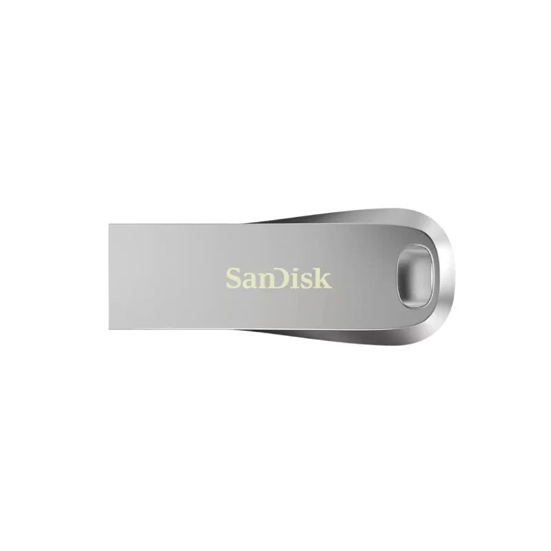 SanDisk Ultra Luxe Flash Drive - 256GB / Up to 400 MB/s / USB 3.2 Gen 1 / Silver-SDCZ74-256G-G46