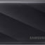Samsung T9 2TB Portable External SSD – USB 3.2 Gen2×2, Black (MU-PG2T0B)