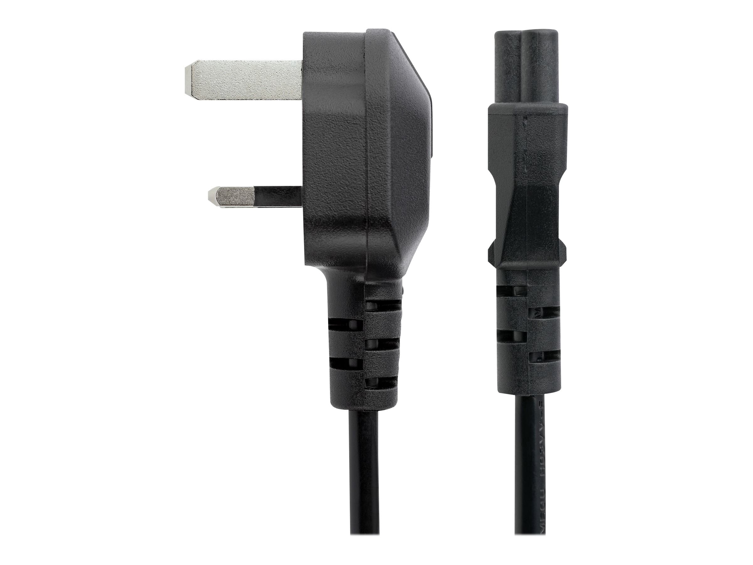 Power Cable for laptop adapter / charger C5 3 pin UK