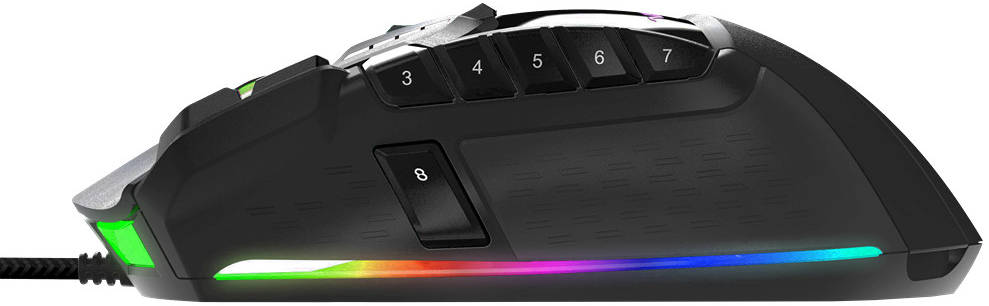 Patriot Viper V570 Blackout Edition RGB Laser Gaming Mouse (PV570LUXWAK)