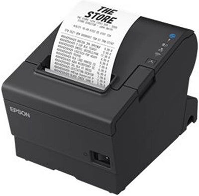 Epson TM-T88VII-112 POS Thermal Receipt Printer – USB & Ethernet, 500mm/s, Black
