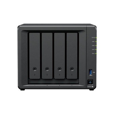 Synology DiskStation DS925+ SATA  4-Bays  USB  LAN  eSATA (Diskless)
