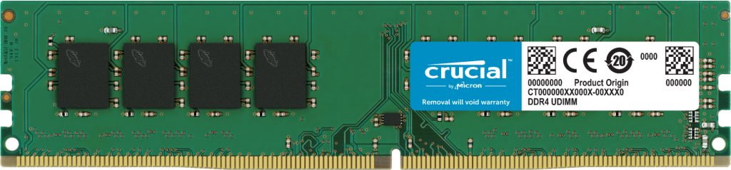 Crucial 32GB DDR4 2666 (PC4-21300) DIMM Memory Desktop - CT32G4DFD8266