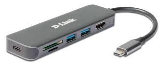 D-Link-HUB-USBC-6IN1 D-Link 6-in-1 USB-C Hub