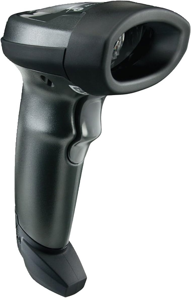 Zebra LI2208-SR7U2100SGW 1D Handheld Barcode Scanner with Stand (USB, Black)
