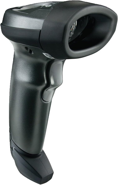 Zebra LI2208-SR7U2100SGW 1D Handheld Barcode Scanner with Stand (USB, Black)