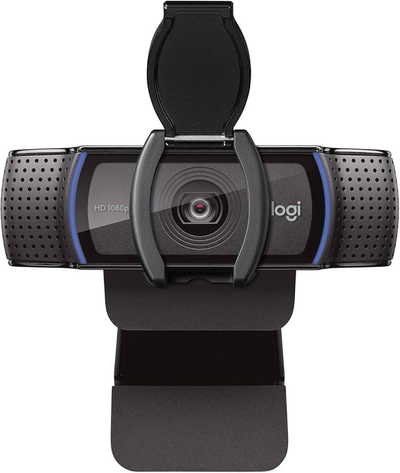 Logitech C920S PRO HD Webcam – Full HD 1080p with Privacy Shutter