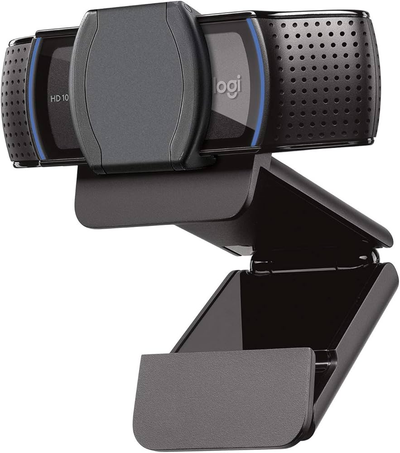 Logitech C920S PRO HD Webcam – Full HD 1080p with Privacy Shutter