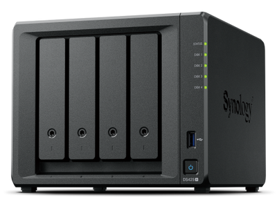 Synology DiskStation DS425+ SATA  4-Bays  USB  LAN  eSATA (Diskless)