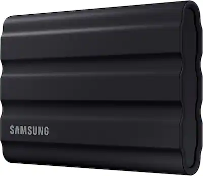 Samsung T7 Shield 4TB Portable SSD – Rugged USB 3.2 External Drive, Black (MU-PE4T0S)