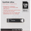 SanDisk Ultra® 128GB USB Type-C™ Flash Drive Speed Up to 150MB/s (SDCZ460-128G-G46)