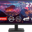 Lenovo L27-4e 27" FHD IPS Monitor VGA HDMI Black