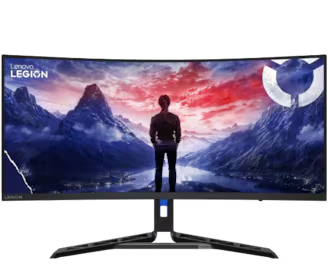 Lenovo Legion R34w-30 34" WQHD Curved Gaming Monitor DP HDMI Black Multimedia