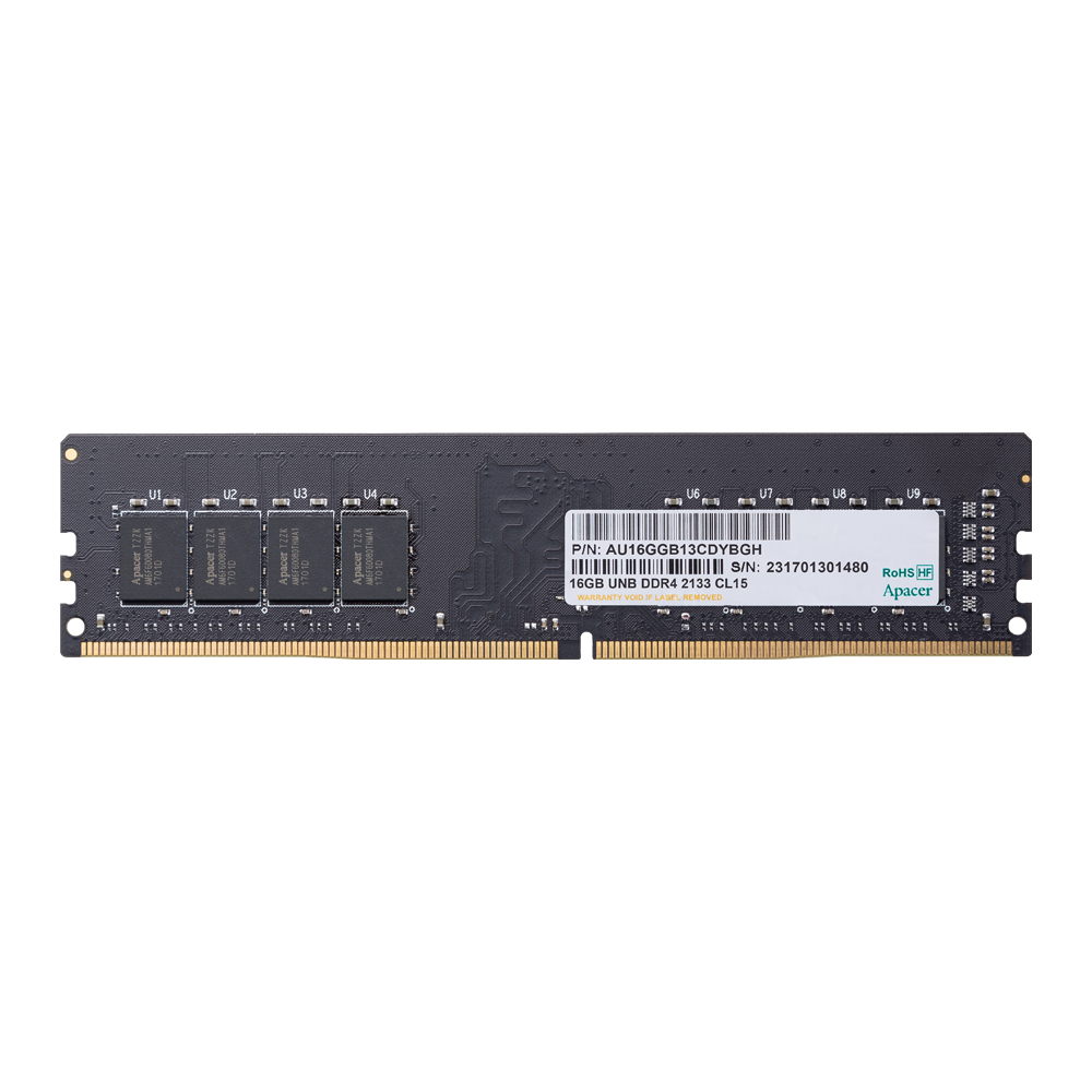 Apacer 32GB DDR4 2666MHz Desktop RAM CL19 1.2V 288-Pin DIMM Memory Module