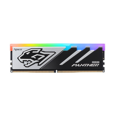 Apacer Panther RGB 16GB DDR5 6000MHz OC Desktop Gaming RAM with RGB Heat Sink